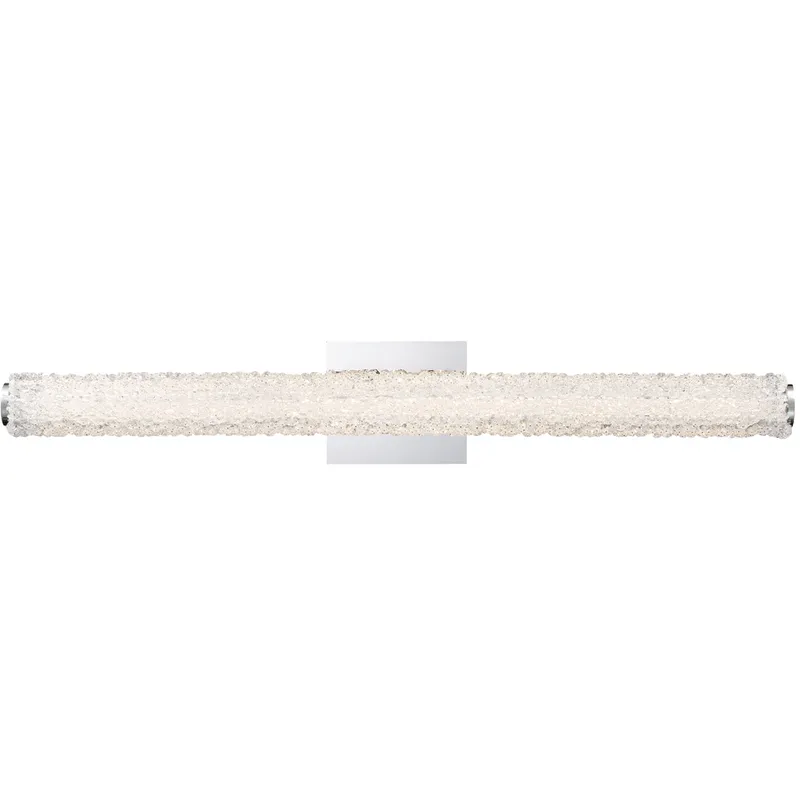 Sassi LED 36 inch Chrome Vanity Light Wall Light, Large