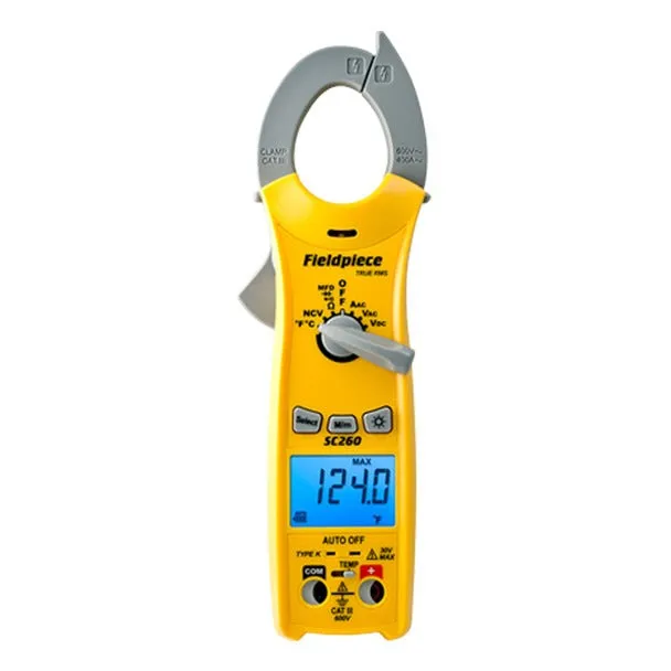 FIELDPIECE FP-SC260 Compact Clamp Meter True RMS