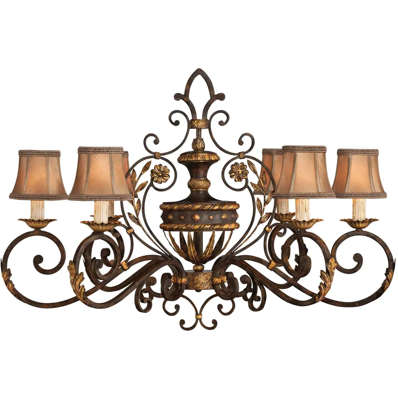 Castile 6 Light 39 inch Bronze Chandelier Ceiling Light