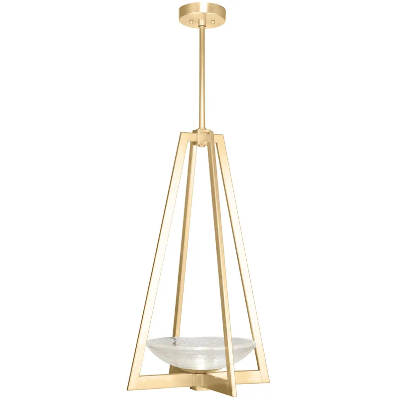 Delphi LED 17.5 inch Gold Pendant Ceiling Light