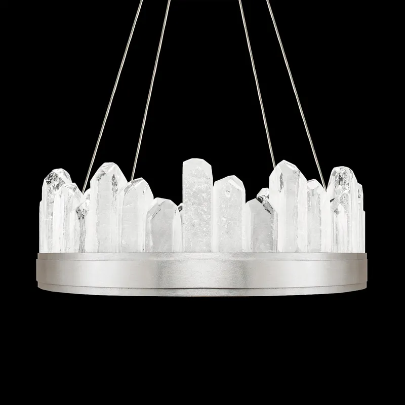 Lior LED 21 inch Silver Pendant Ceiling Light
