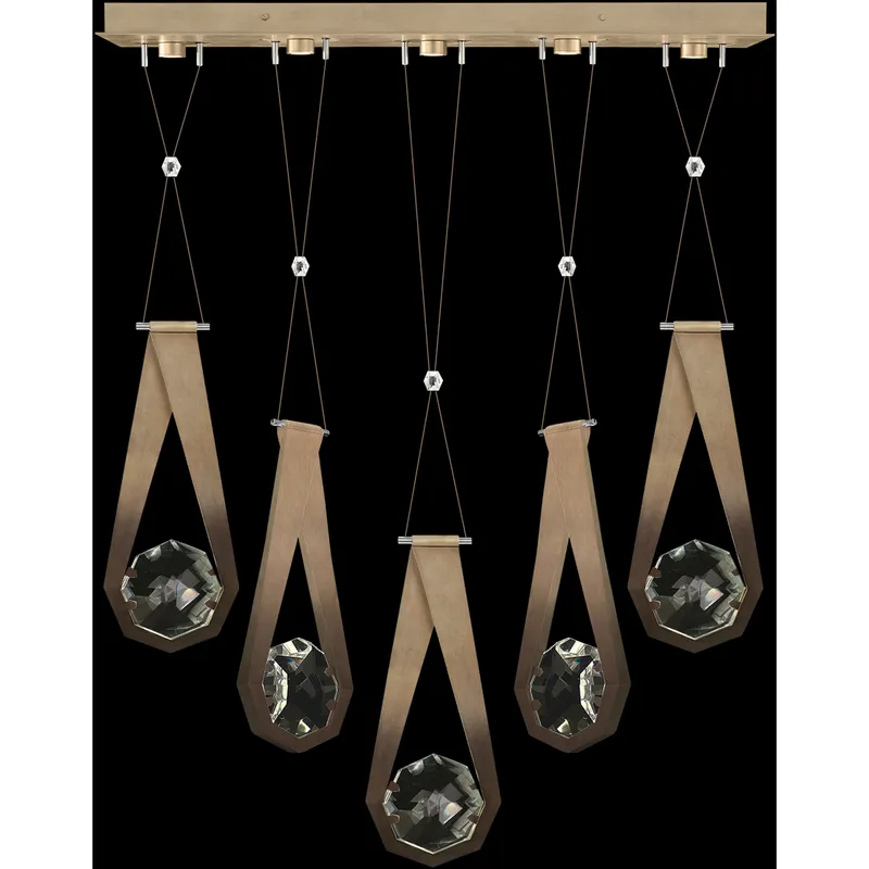 Aria 10 Light 43 inch Bronze Pendant Ceiling Light