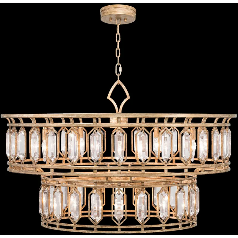 Westminster 20 Light 42 inch Gold Pendant Ceiling Light