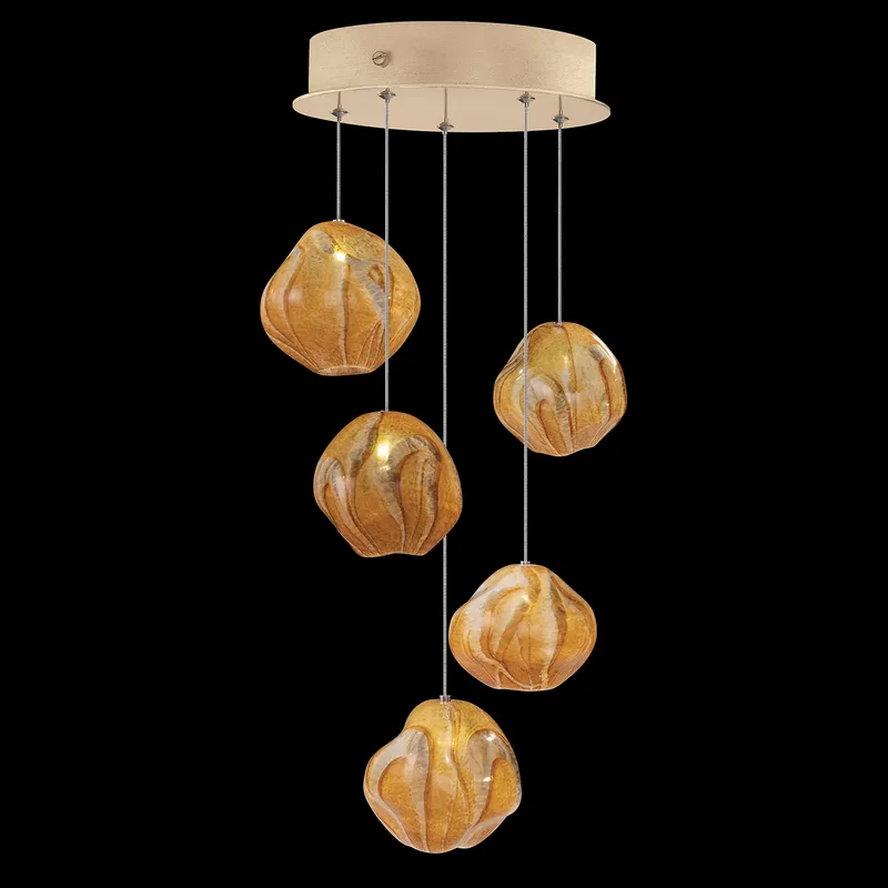 Vesta LED 12 inch Gold Pendant Ceiling Light