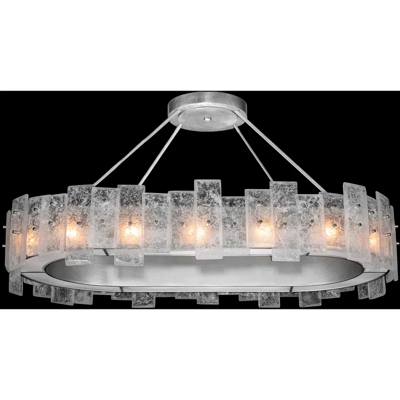 Lunea 16 Light 44 inch Silver Pendant Ceiling Light