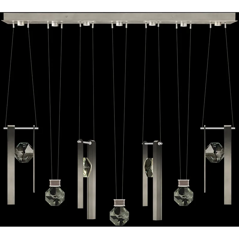 Aria 14 Light 60 inch Silver Pendant Ceiling Light