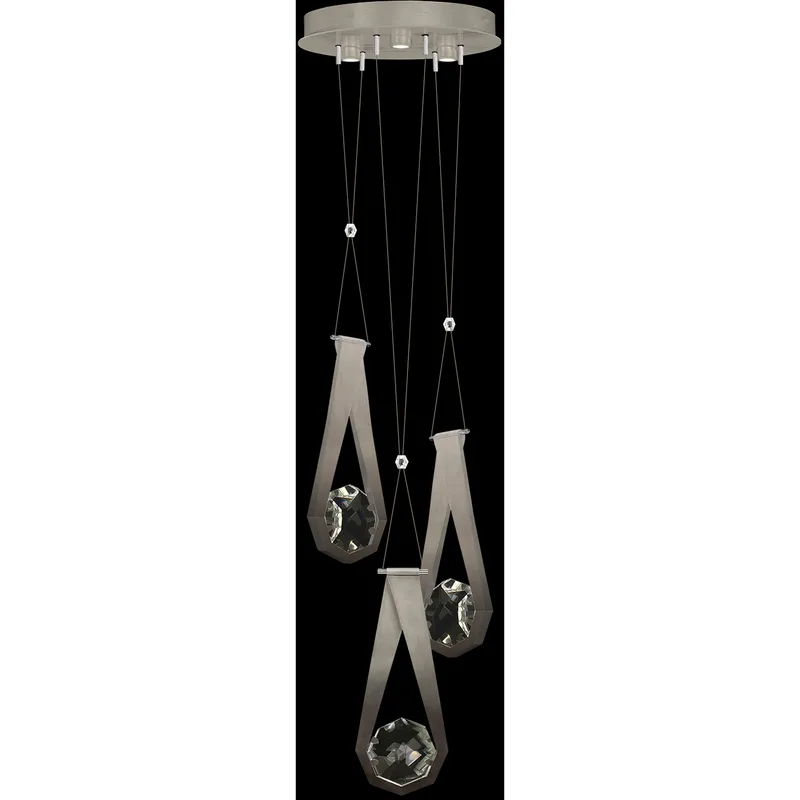 Aria 6 Light 16 inch Silver Pendant Ceiling Light