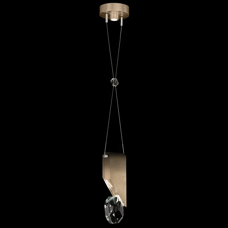 Aria 2 Light 7.25 inch Bronze Pendant Ceiling Light