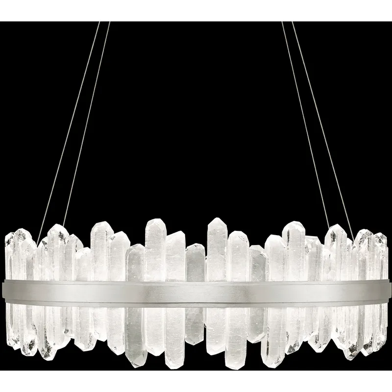 Lior LED 41 inch Silver Pendant Ceiling Light
