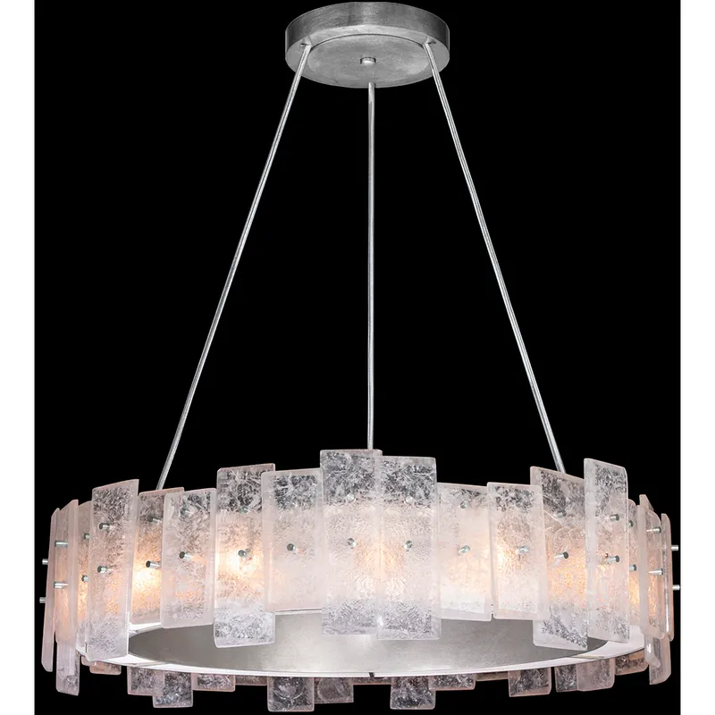 Lunea 15 Light 33 inch Silver Pendant Ceiling Light