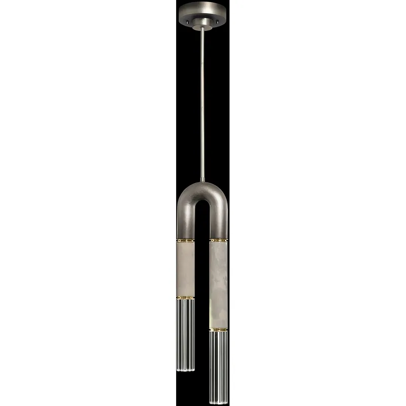 Antonia LED 7 inch Silver Pendant Ceiling Light