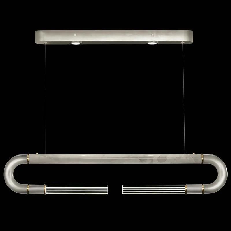 Antonia LED 52 inch Silver Pendant Ceiling Light