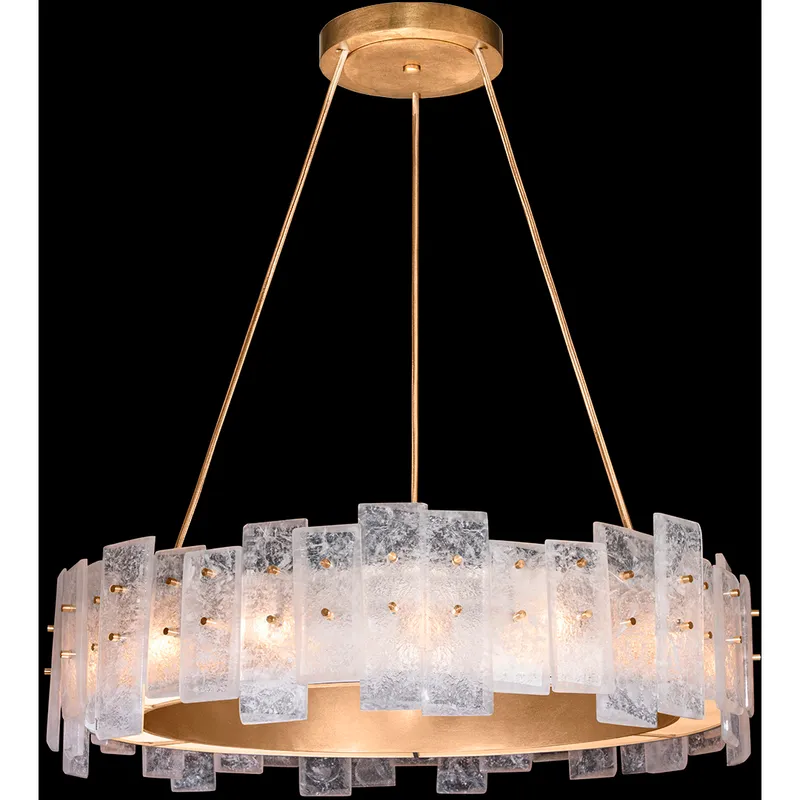 Lunea 15 Light 33 inch Gold Pendant Ceiling Light