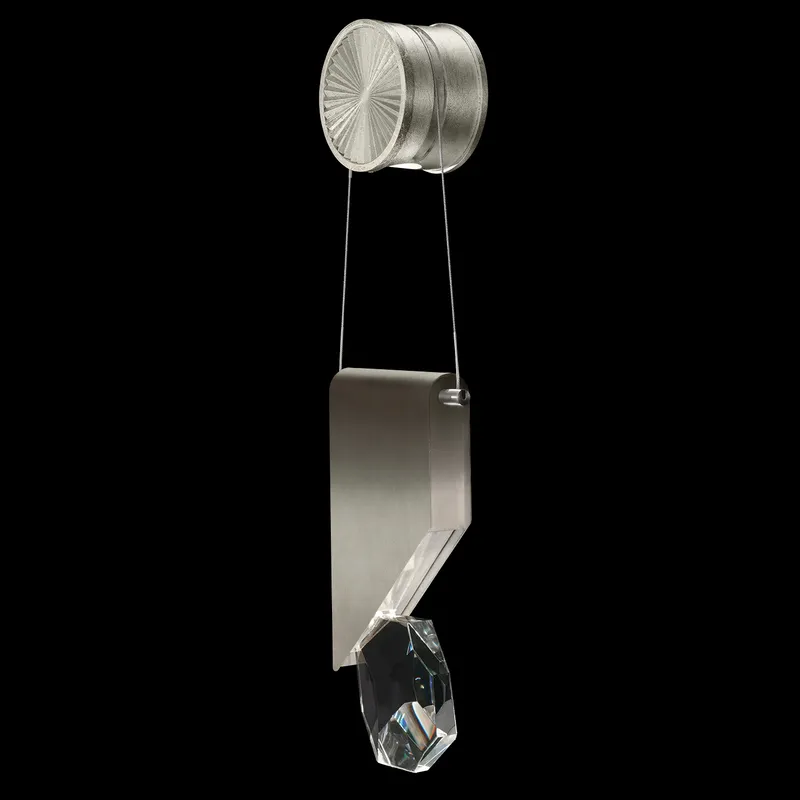 Aria 2 Light 7.25 inch Silver ADA Sconce Wall Light in Silver Leaf