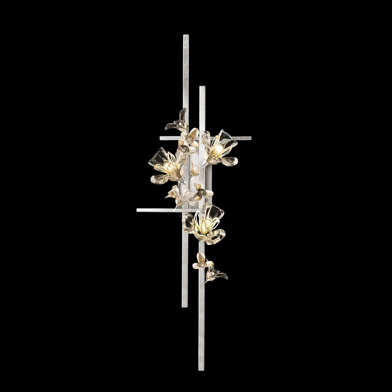 Azu LED 15 inch Silver Sconce Wall Light