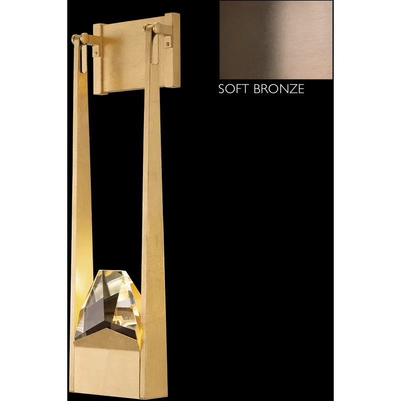 Strata 2 Light 8 inch Bronze ADA Sconce Wall Light