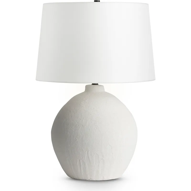 Trudelle 23.5 inch 150.00 watt White Table Lamp Portable Light