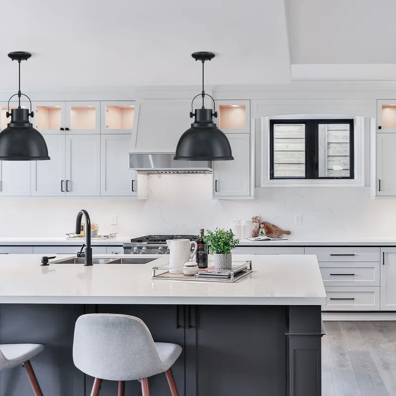 Harmon 1 Light 12 inch Black Pendant Ceiling Light