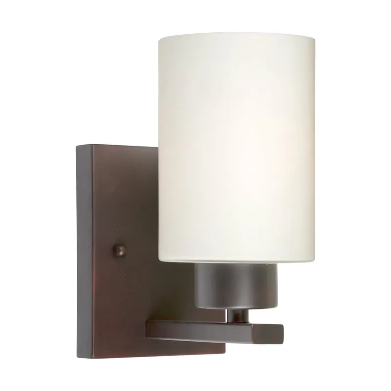 Signature 1 Light 5 inch Antique Bronze Wall Sconce Wall Light