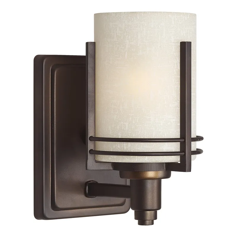 Signature 1 Light 5 inch Antique Bronze Wall Sconce Wall Light