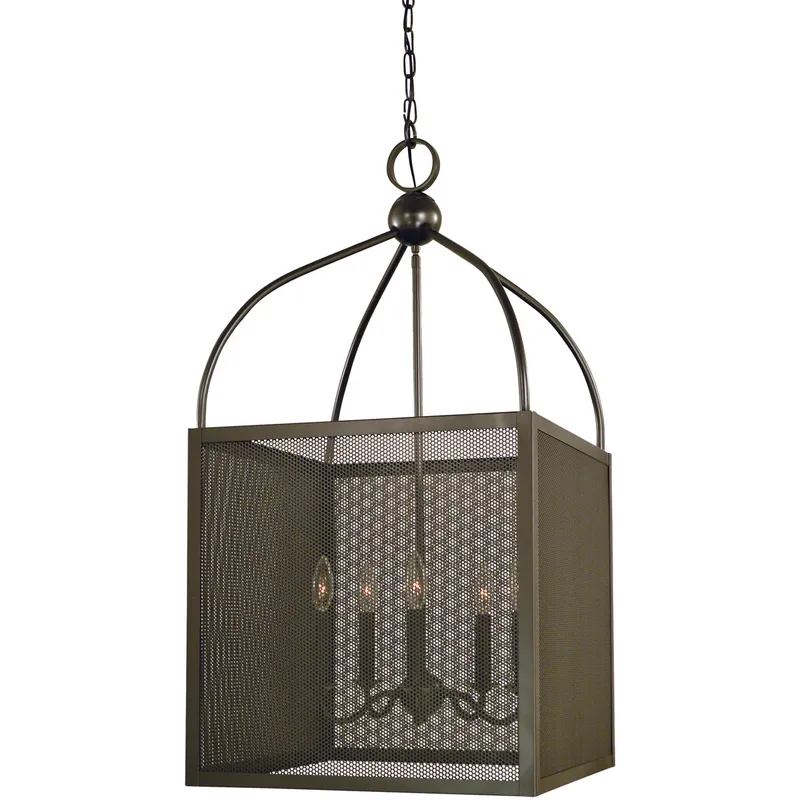 Windsor 5 Light 18 inch Mahogany Bronze Dining Chandelier Ceiling Light