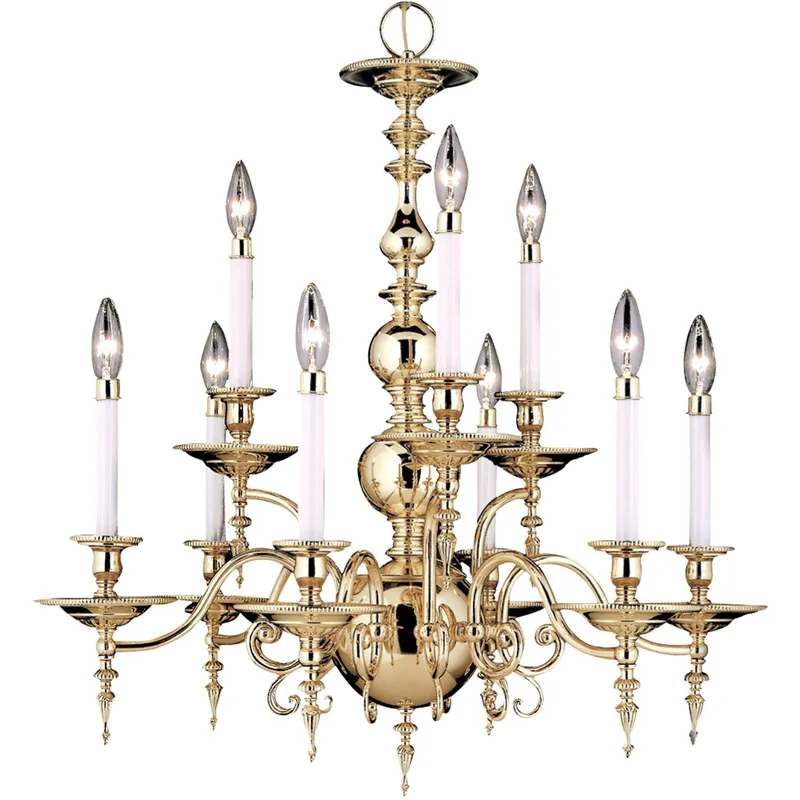Kensington 9 Light 28 inch Polished Silver Dining Chandelier Ceiling Light