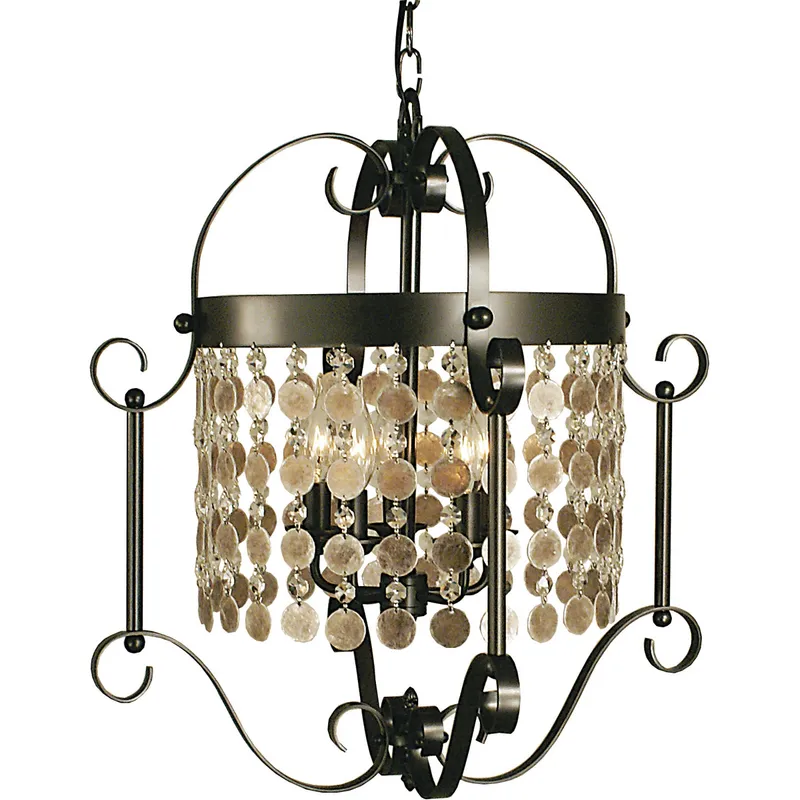 Naomi 5 Light 20 inch Brushed Nickel Dining Chandelier Ceiling Light