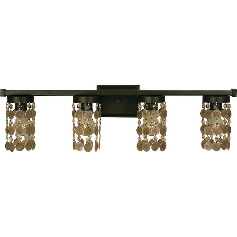Naomi 4 Light 30 inch French Brass Sconce Wall Light