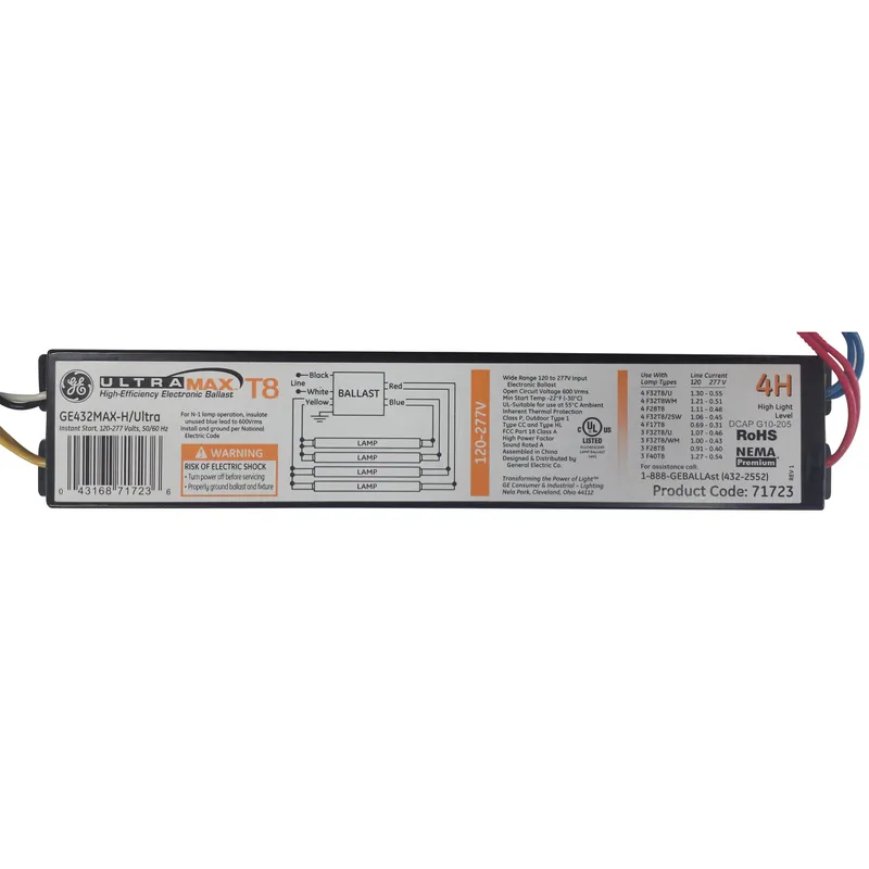 LFL ULTRAMAX ELEC HIGH EFF MV IS BALLAST