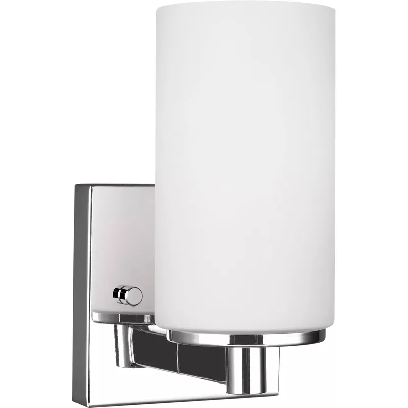 Hettinger 1 Light 4.5 inch Chrome Wall Bath Fixture Wall Light