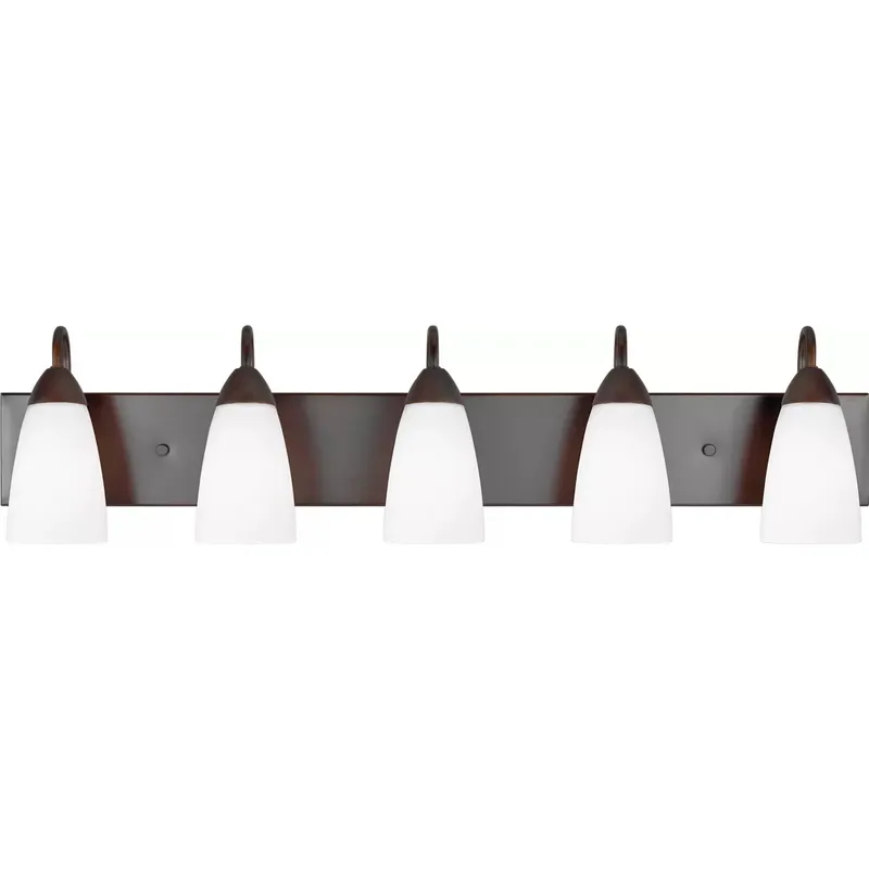 Seville 5 Light 35.88 inch Bronze Wall Bath Fixture Wall Light