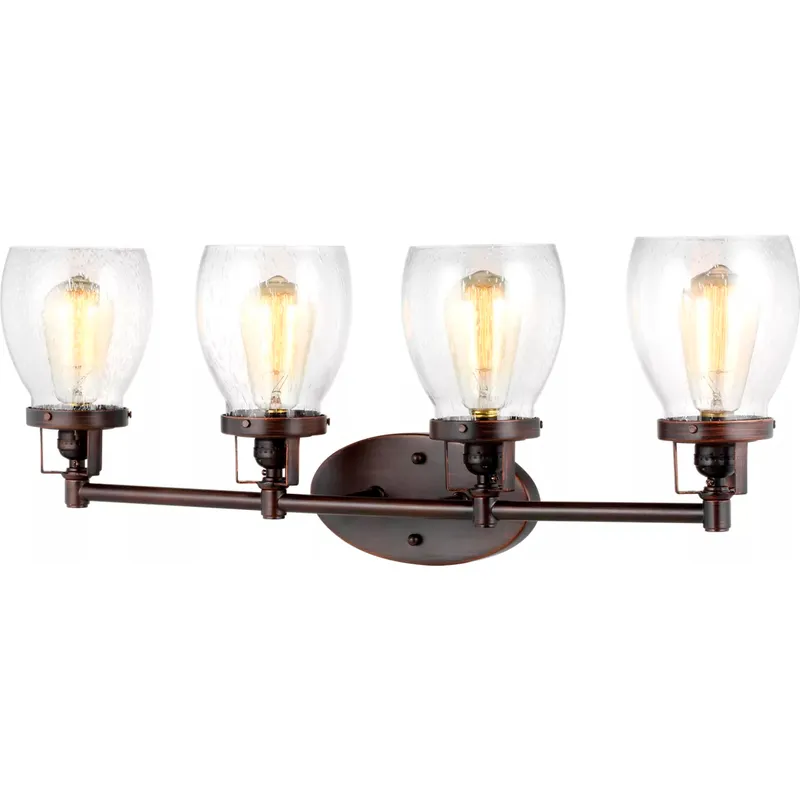 Belton 4 Light 28.75 inch Bronze Wall Bath Fixture Wall Light
