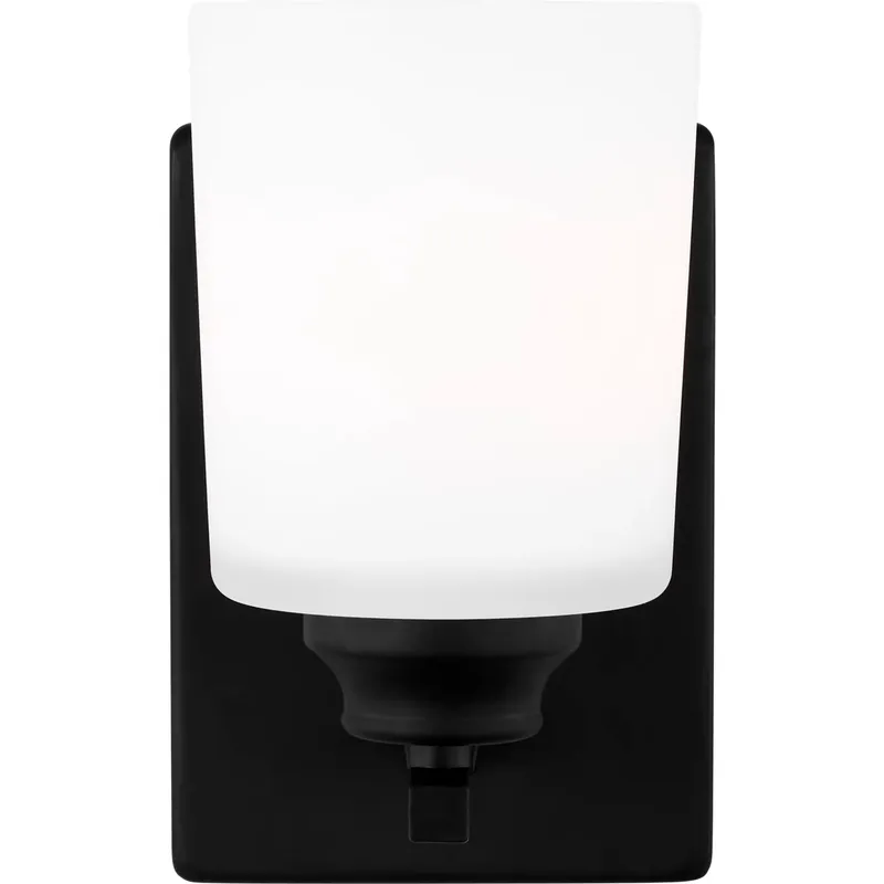 Vinton 1 Light 5 inch Midnight Black Wall Bath Fixture Wall Light