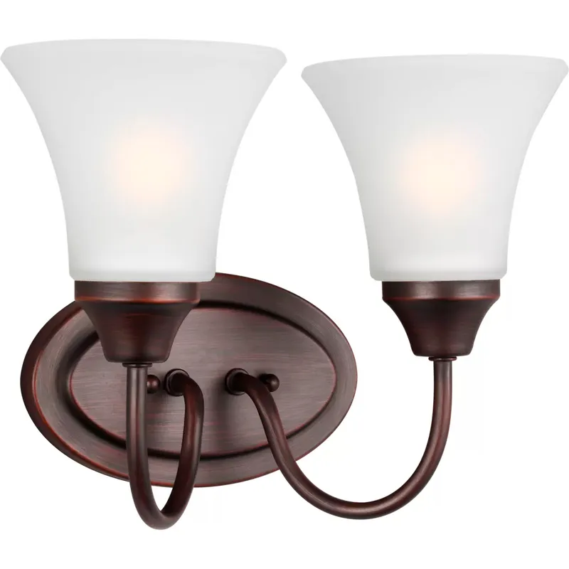 Holman 2 Light 11.75 inch Bronze Wall Bath Fixture Wall Light