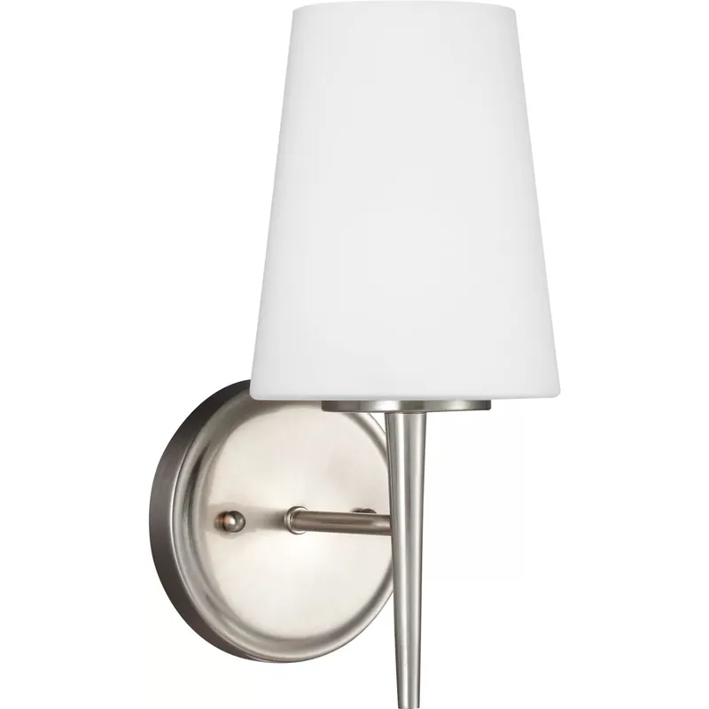 Driscoll 1 Light 5.25 inch Brushed Nickel Wall Bath Fixture Wall Light