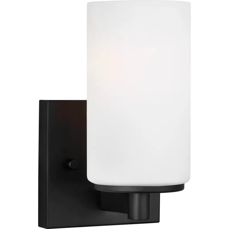Hettinger LED 4.5 inch Midnight Black Wall Bath Fixture Wall Light