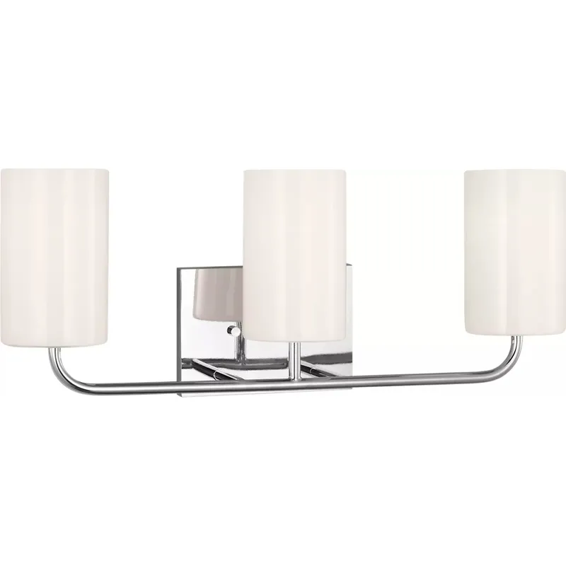Rhett 3 Light 22 inch Chrome Wall Bath Fixture Wall Light