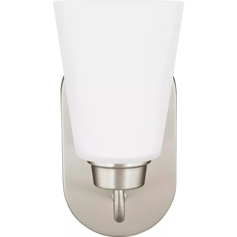 Kerrville 1 Light 4.63 inch Brushed Nickel Wall Bath Fixture Wall Light