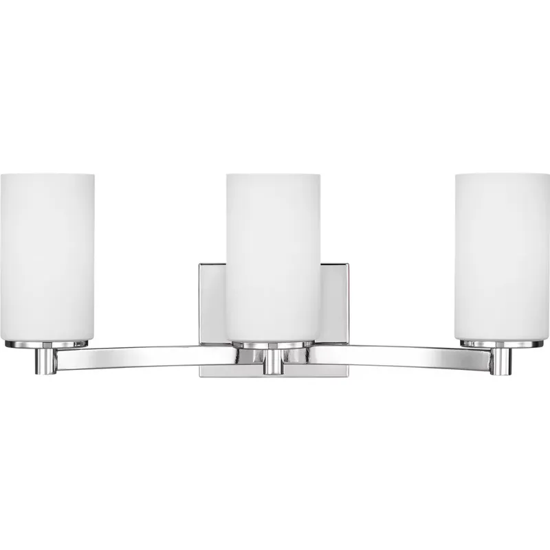 Hettinger 3 Light 20.5 inch Chrome Wall Bath Fixture Wall Light