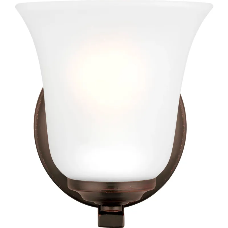Emmons 1 Light 7.38 inch Bronze Bath Vanity Wall Sconce Wall Light