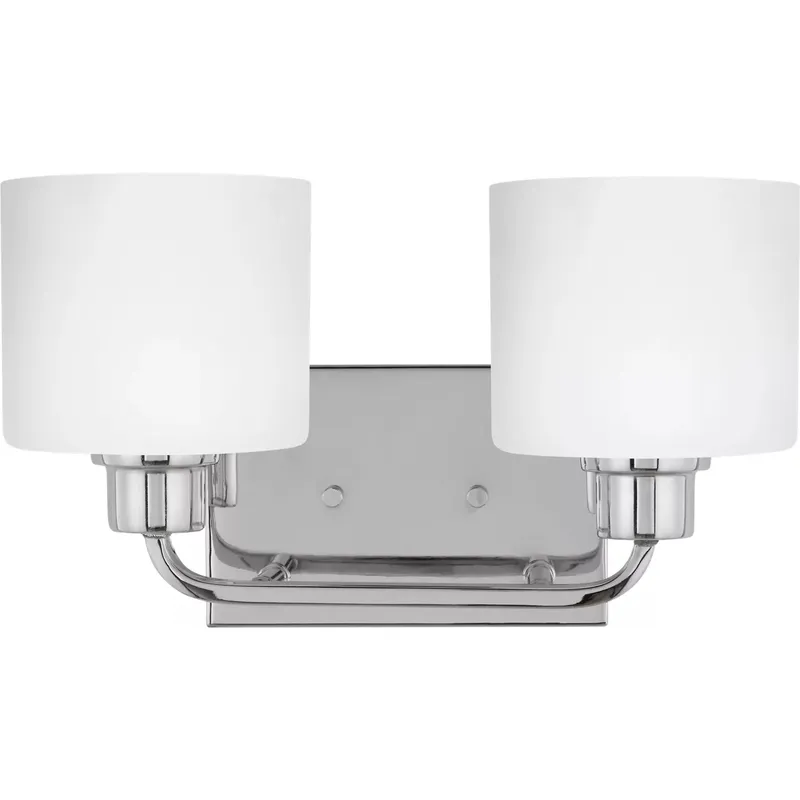 Canfield 2 Light 14.25 inch Chrome Bath Vanity Wall Sconce Wall Light
