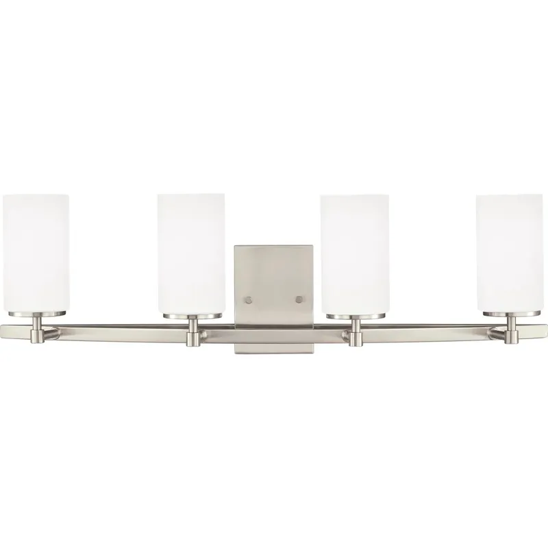 Alturas 4 Light 30.5 inch Brushed Nickel Bath Vanity Wall Sconce Wall Light