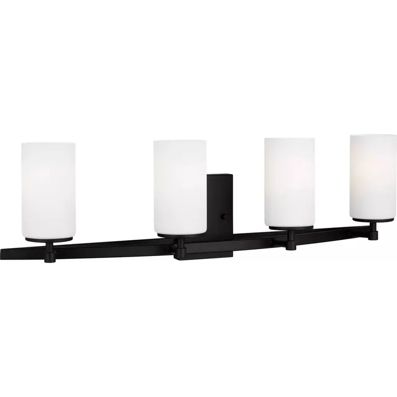 Alturas 4 Light 30.5 inch Midnight Black Wall Bath Fixture Wall Light