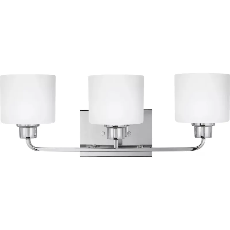Canfield 3 Light 23.13 inch Chrome Bath Vanity Wall Sconce Wall Light