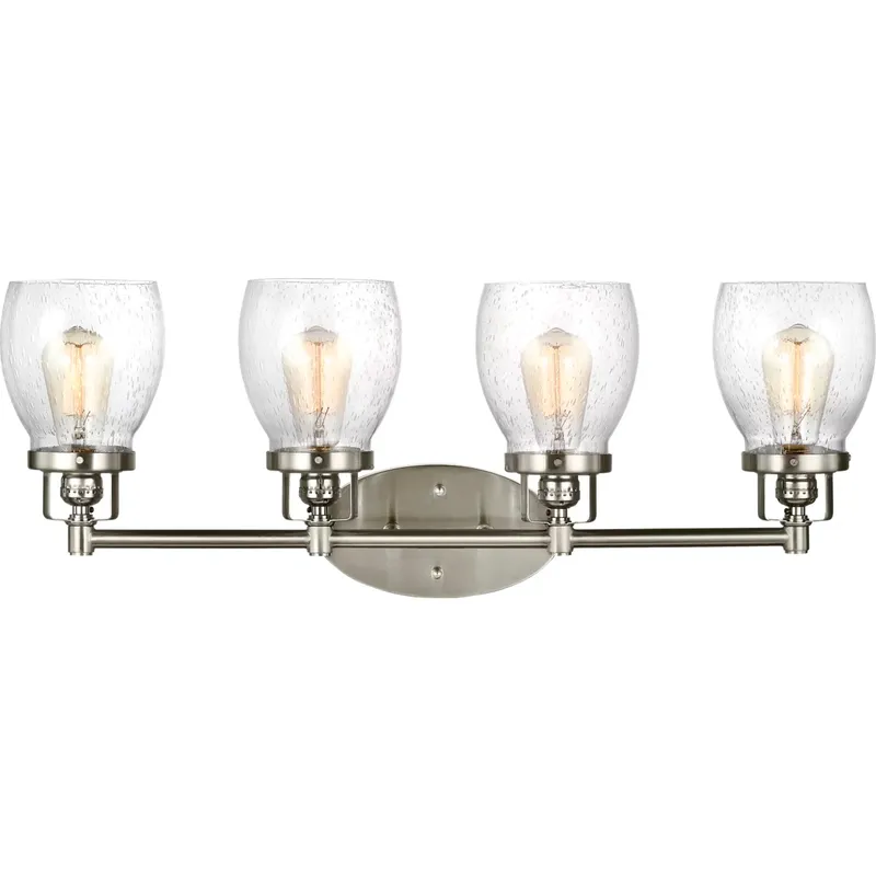Belton 4 Light 28.75 inch Brushed Nickel Bath Vanity Wall Sconce Wall Light