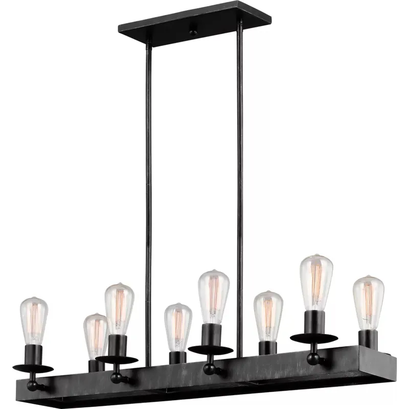 Ravenwood Manor 8 Light 12 inch Stardust Chandelier Ceiling Light