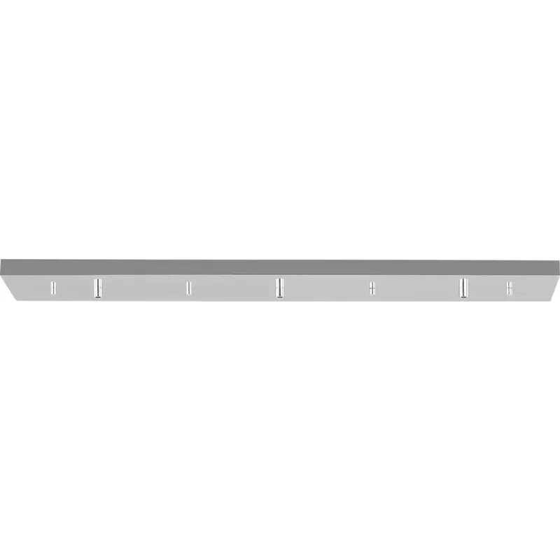 Multi-Port Canopy 6 inch Chrome Pendant Ceiling Light