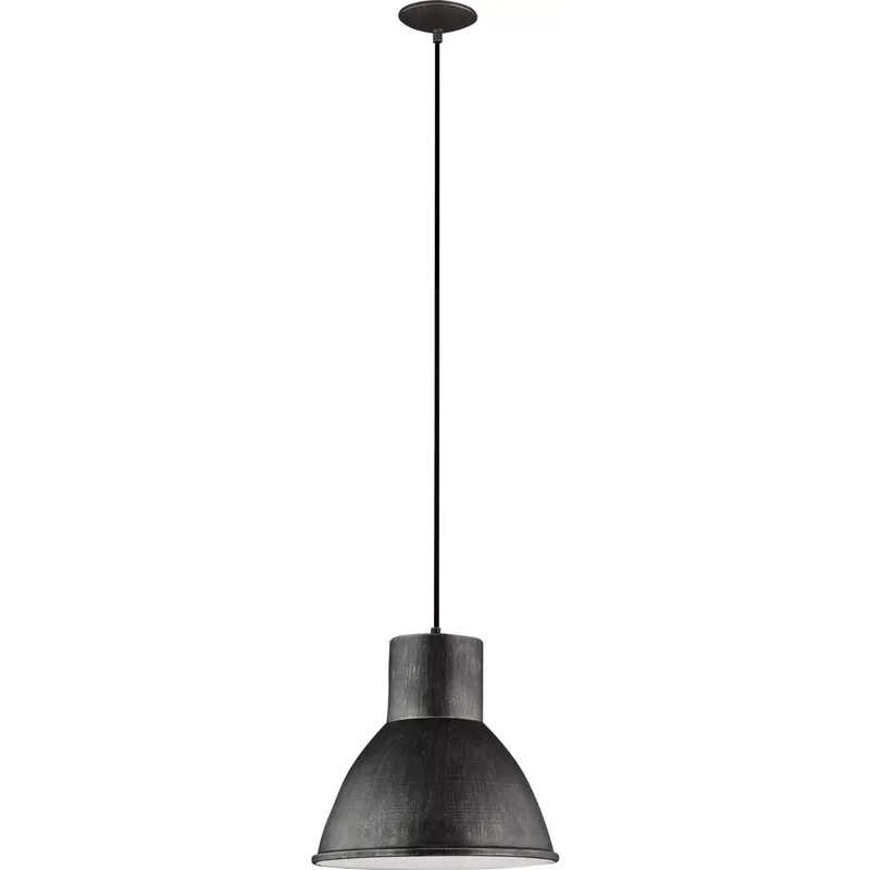 Division Street 1 Light 15 inch Stardust Pendant Ceiling Light