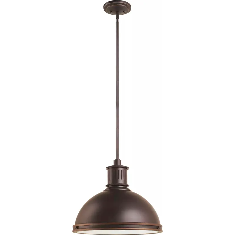 Pratt Street Metal 3 Light 16 inch Autumn Bronze Pendant Ceiling Light