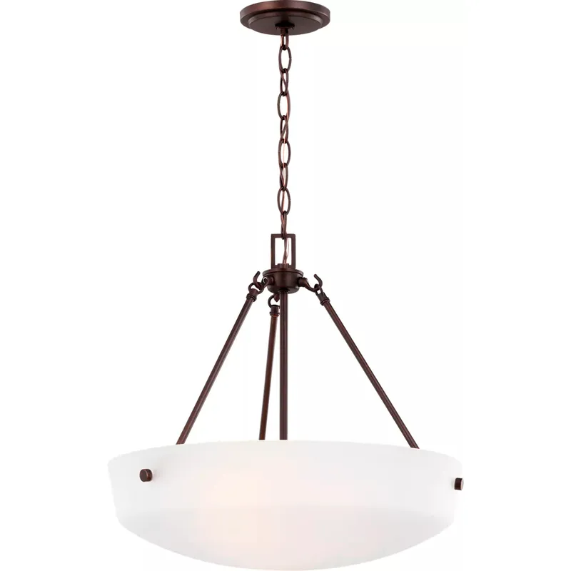 Kerrville 3 Light 19.25 inch Bronze Pendant Ceiling Light